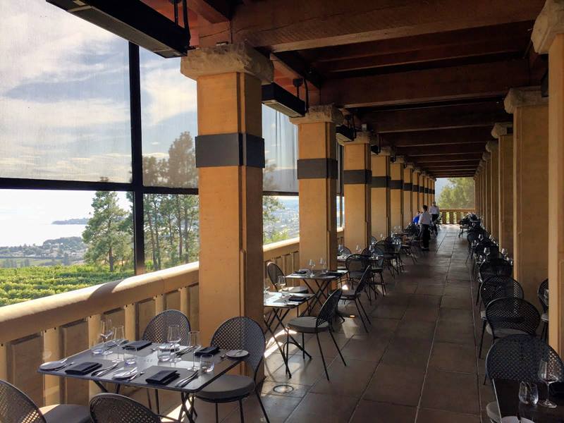 Terrace Restaurant at Mission Hill Family Estate Winery